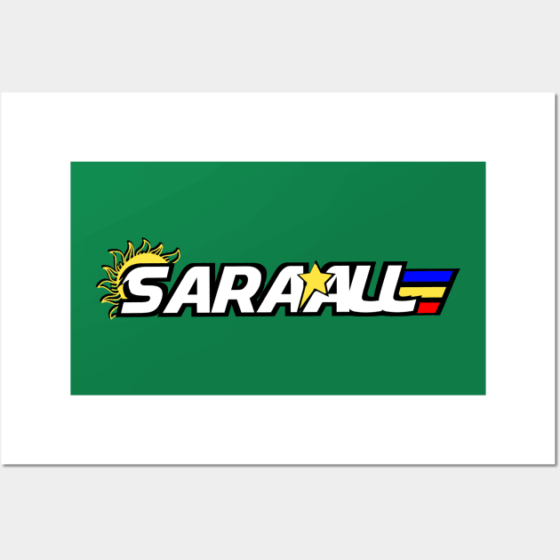 Sara All saraall Philippines Wall Art by PincGeneral